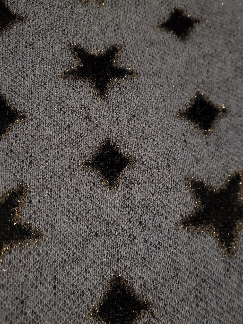 Saint Laurent Blue Star Knit Cardigan 2013 L Hedi - Picture 10 of 12